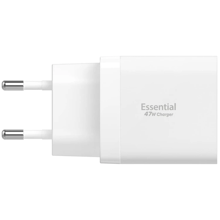 Spigen 2xUSB-C PD GaN 47W (biały)