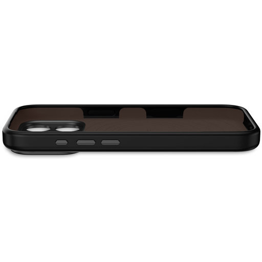 DECODED silikonowe AntiMicrobial Backcover iPhone 17 Pro (czarny)