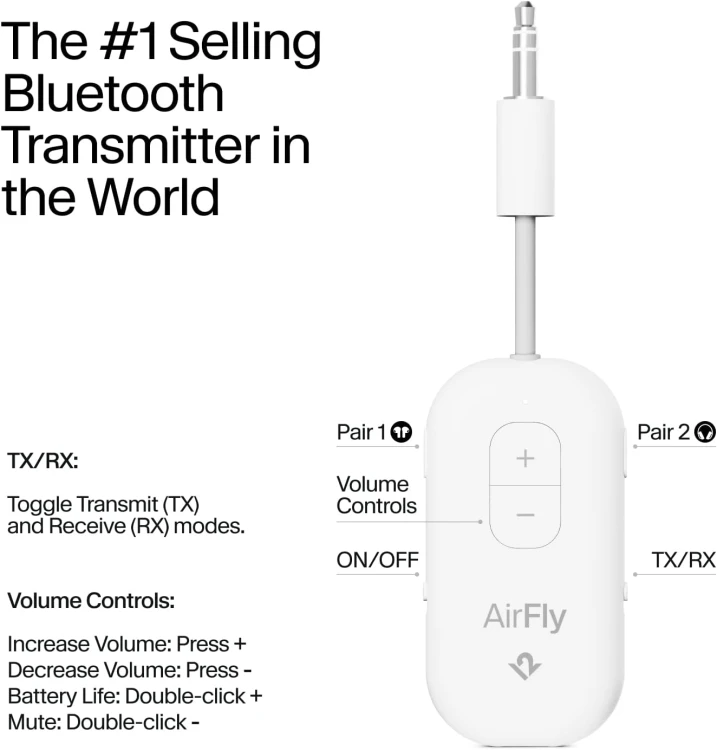 Twelve South AirFly Pro 2 Bluetooth audio