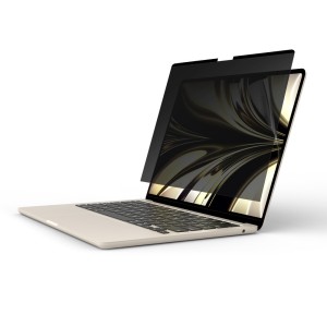 JCPal EasyOn Privacy Protector (with magnetic snap-on design) for MacBook Air 13.6