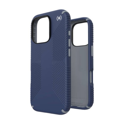 Speck Presidio2 Grip iPhone 16 Pro (Coastal Blue/Dust Grey/White)