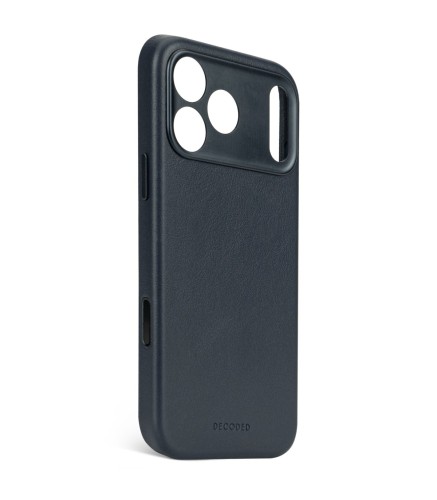 Decoded Leather Backcover Magsafe iPhone 17 Pro (navy shadow)