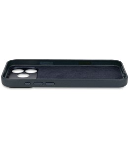 Decoded Leather Backcover Magsafe iPhone 17 Pro (navy shadow)