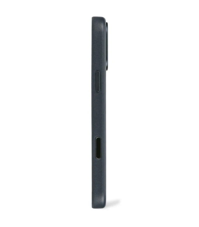 Decoded Leather Backcover Magsafe iPhone 17 Pro (navy shadow)