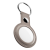 Brelok do Apple AirTag KeyBudz Keyring (beżowy)