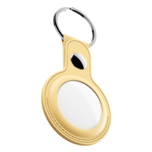 Brelok do Apple AirTag KeyBudz Keyring 2-pack (żółty)