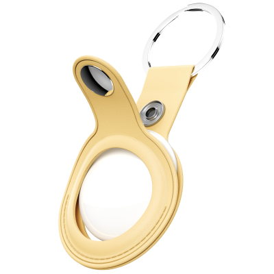 Brelok do Apple AirTag KeyBudz Keyring 2-pack (żółty)