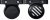 Uchwyt rowerowy LAUT Bike Tag Saddle Mount do AirTag (czarny)