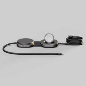 Ładowarka bezprzewodowa Zens Charging Cable USB C-C Pro 3w1 (czarny)