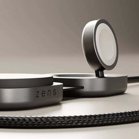 Ładowarka bezprzewodowa Zens Charging Cable USB C-C Pro 3w1 (czarny)