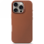Etui Decoded Leather Backcover Magsafe iPhone 16 Pro (brązowy)