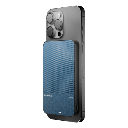 Powerbank Native Union Active 5000mAh Qi2 USB-C MagSafe (navy)