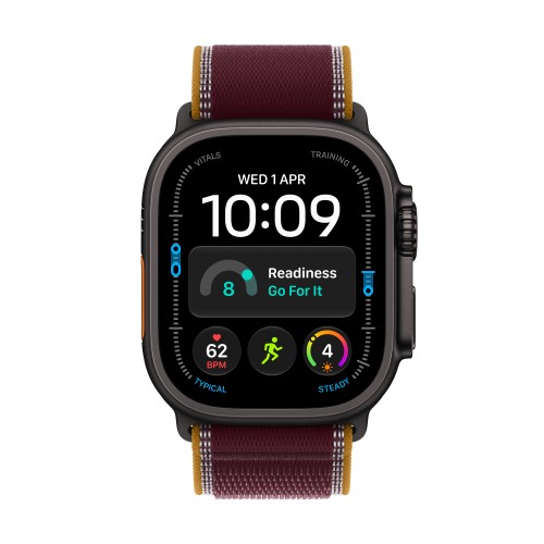 Zegarek Apple Watch Ultra 4 GPS + Cellular 49mm Black Titanium Case with Burgundy Trail Loop_2.jpg