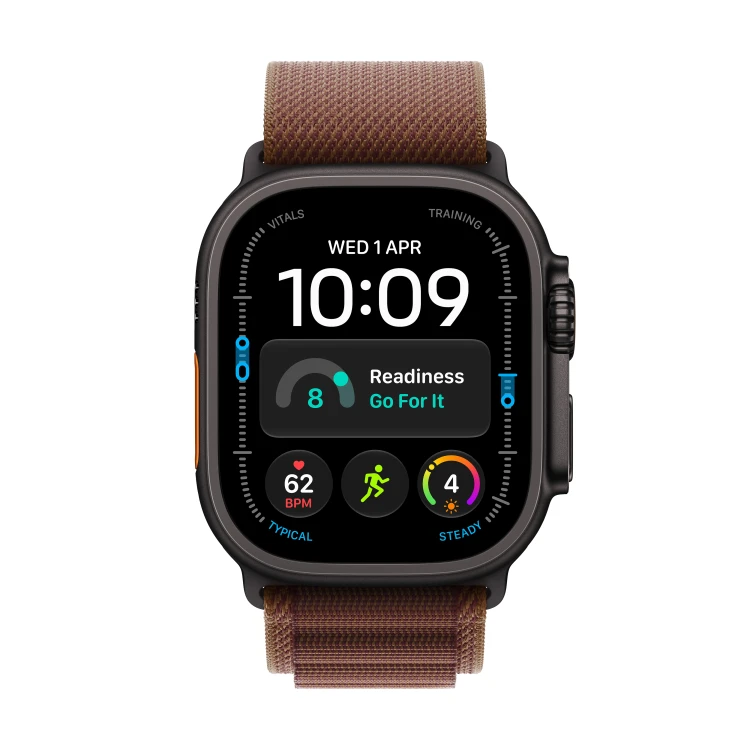 Zegarek Apple Watch Ultra 4 GPS + Cellular 49mm Black Titanium Case with Burgundy Alpine Loop_2.jpg