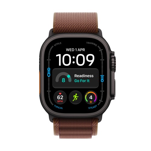 Zegarek Apple Watch Ultra 4 GPS + Cellular 49mm Black Titanium Case with Burgundy Alpine Loop_2.jpg
