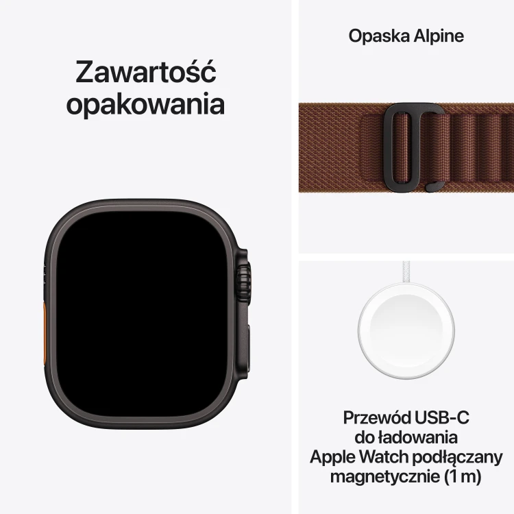 Zegarek Apple Watch Ultra 4 GPS + Cellular 49mm Black Titanium Case with Burgundy Alpine Loop_7.jpg