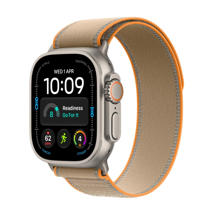 Zegarek Apple Watch Ultra 4 GPS + Cellular 49mm Natural Titanium Case with Sand Trail Loop_1.jpg