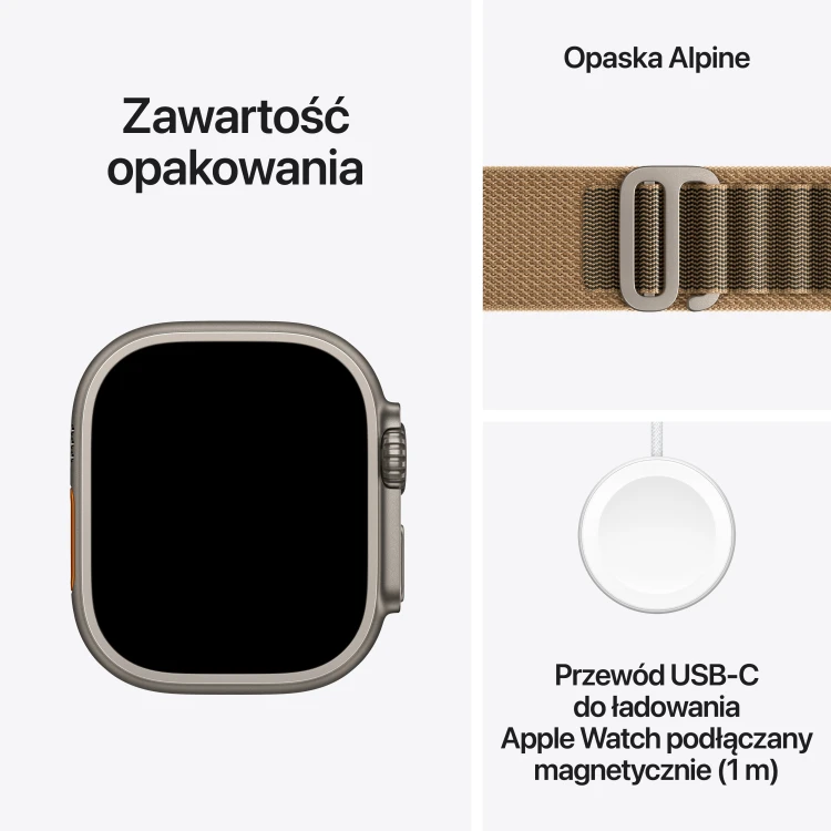 Zegarek Apple Watch Ultra 4 GPS + Cellular 49mm Natural Titanium Case with Desert Alpine Loop_7.jpg