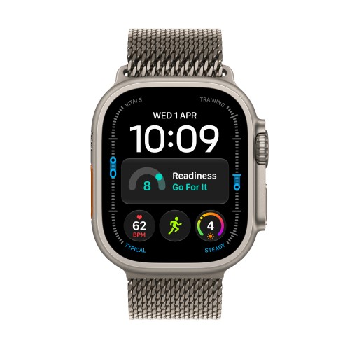 Zegarek Apple Watch Ultra 4 GPS + Cellular 49mm Natural Titanium Case with Natural Milanese Loop_2.jpg