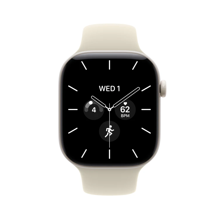 Zegarek Apple Watch Series 12 GPS + Cellular 42mm Pearl White Ceramic Case with Sand Sport Band_2.jpg