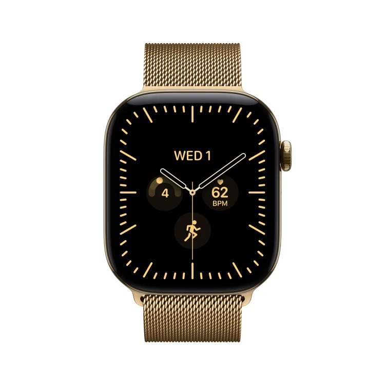 Zegarek Apple Watch Series 12 GPS + Cellular 42mm Radiant Gold Titanium Case with Radiant Gold Milanese Loop_2.jpg