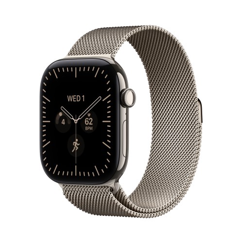 Zegarek Apple Watch Series 12 GPS + Cellular 42mm Natural Titanium Case with Natural Milanese Loop_1.jpg