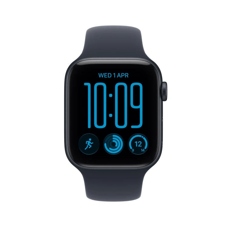 Zegarek Apple Watch SE 3 GPS 44mm Midnight Aluminium Case with Navy Blue Sport Band_2.jpg