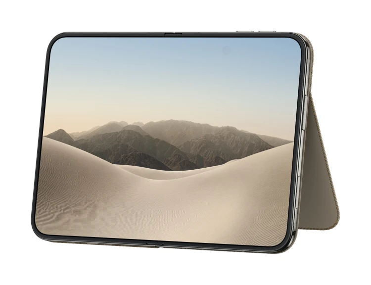 Etui Apple iPhone Duo Folio z podstawką - jasnobeżowy_3.jpg