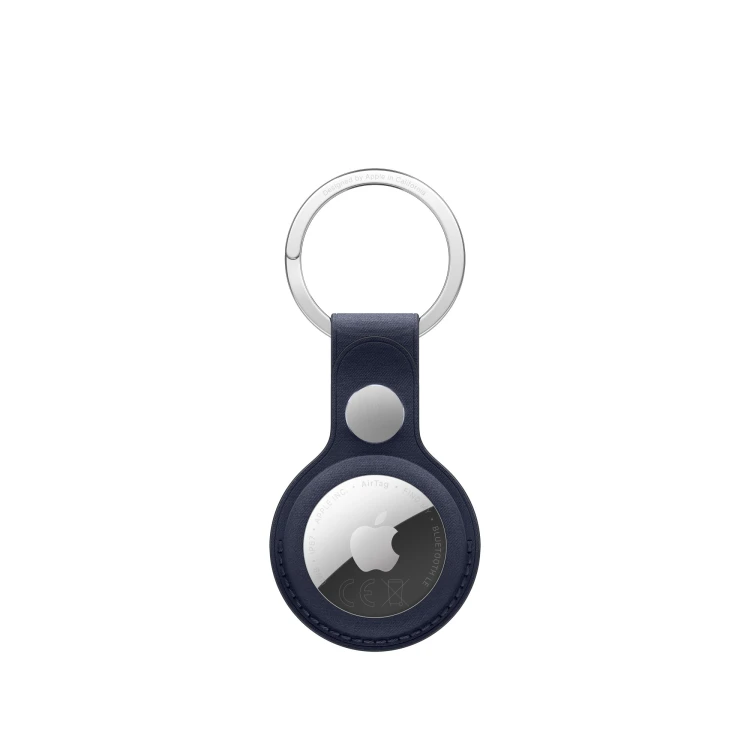 Brelok Apple AirTag FineWoven Key Ring - granat