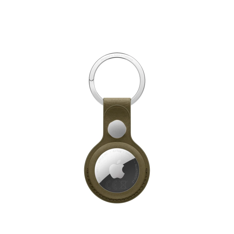 Brelok Apple AirTag FineWoven Key Ring - Ciemna oliwka