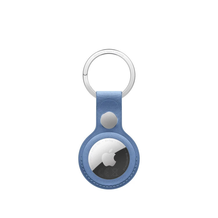 Brelok Apple AirTag FineWoven Key Ring - polny niebieski
