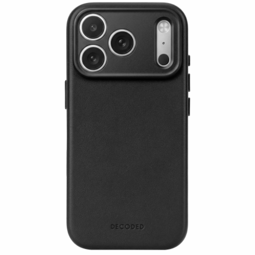 Decoded Leather Backcover MagSafe iPhone 18 Pro Max czarny 1.png