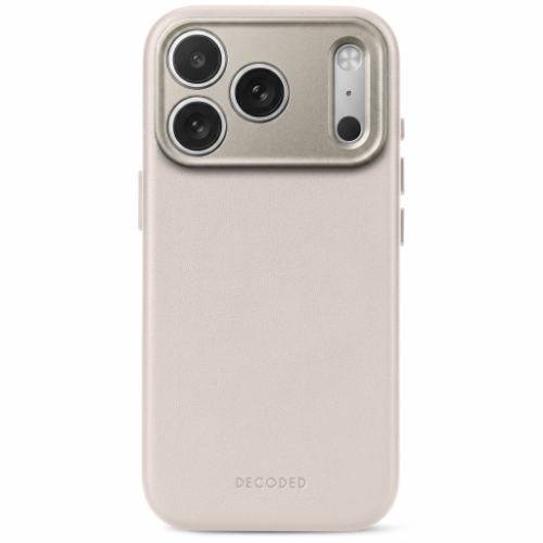 Decoded Leather Backcover MagSafe iPhone 18 Pro Max taupe 1.png