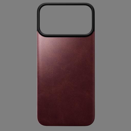 NOMAD Magnetic Leather Back - skórzana nakładka magnetyczna iPhone 18 Pro Max-17 Pro Max, MagSafe (burgundy)_2.jpg