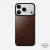 NOMAD Magnetic Leather Back - skórzana nakładka magnetyczna iPhone 18 Pro-17 Pro, MagSafe (rustic brown)_1.png
