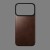 NOMAD Magnetic Leather Back - skórzana nakładka magnetyczna iPhone 18 Pro-17 Pro, MagSafe (rustic brown)_2.jpg