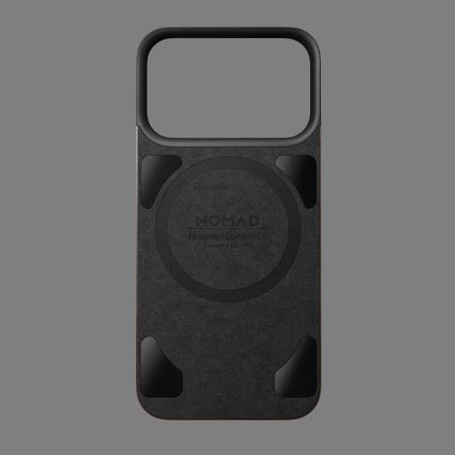 NOMAD Magnetic Leather Back - skórzana nakładka magnetyczna iPhone 18 Pro-17 Pro, MagSafe (rustic brown)_3.jpg
