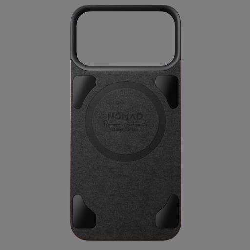 NOMAD Magnetic Leather Back - skórzana nakładka magnetyczna iPhone 18 Pro Max-17 Pro Max, MagSafe (rustic brown)_3.jpg