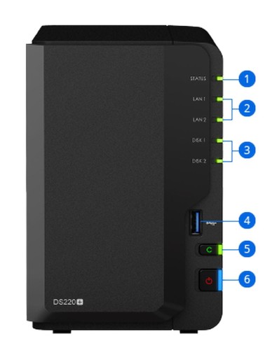 NAS Synology DS220+