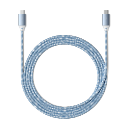 Kabel Satechi USB-C do USB-C 2m 100W (niebieski)