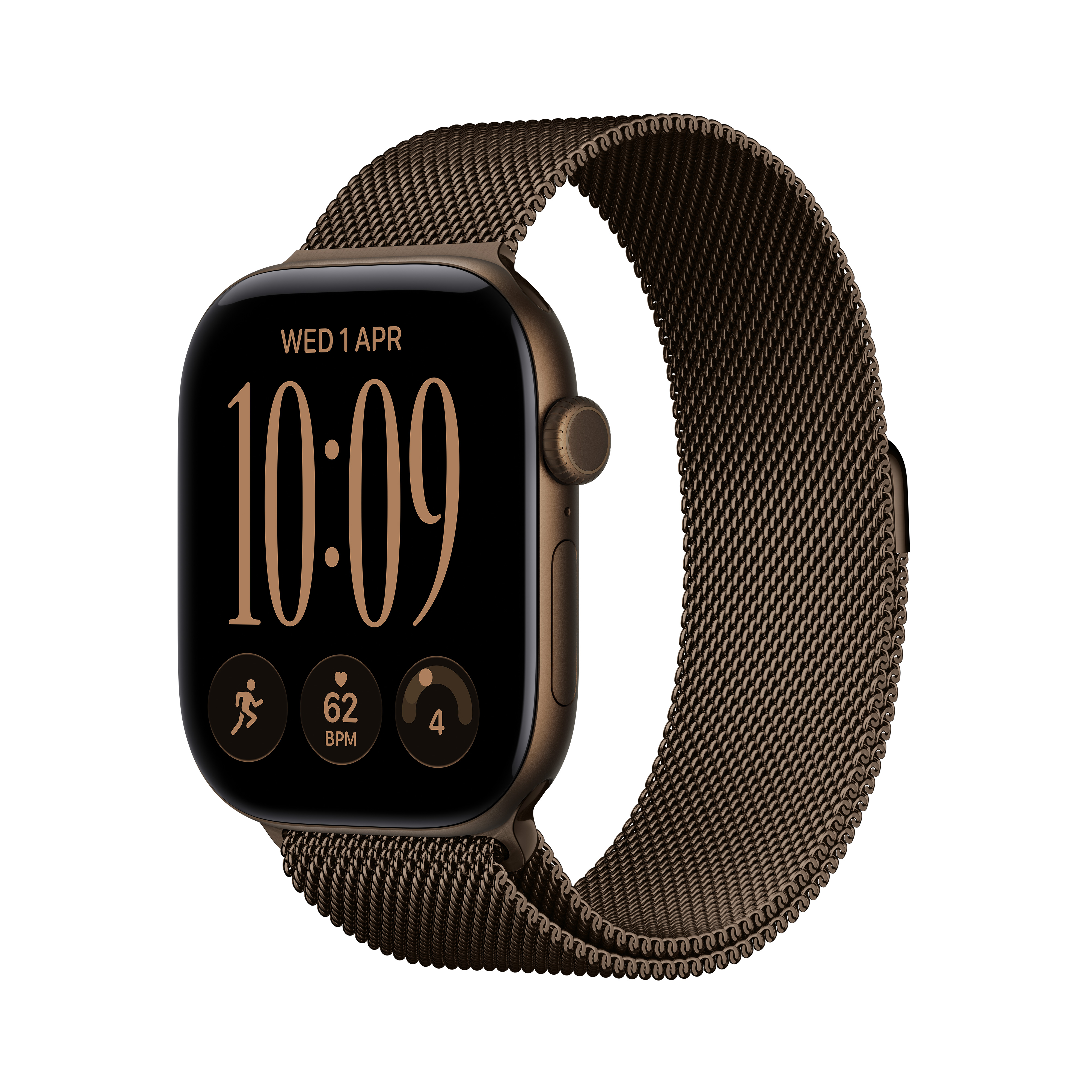 Zegarek Apple Watch Series 12 GPS + Cellular 42mm Dark Bronze Aluminium Case with Dark Bronze Milanese Loop_1.jpg