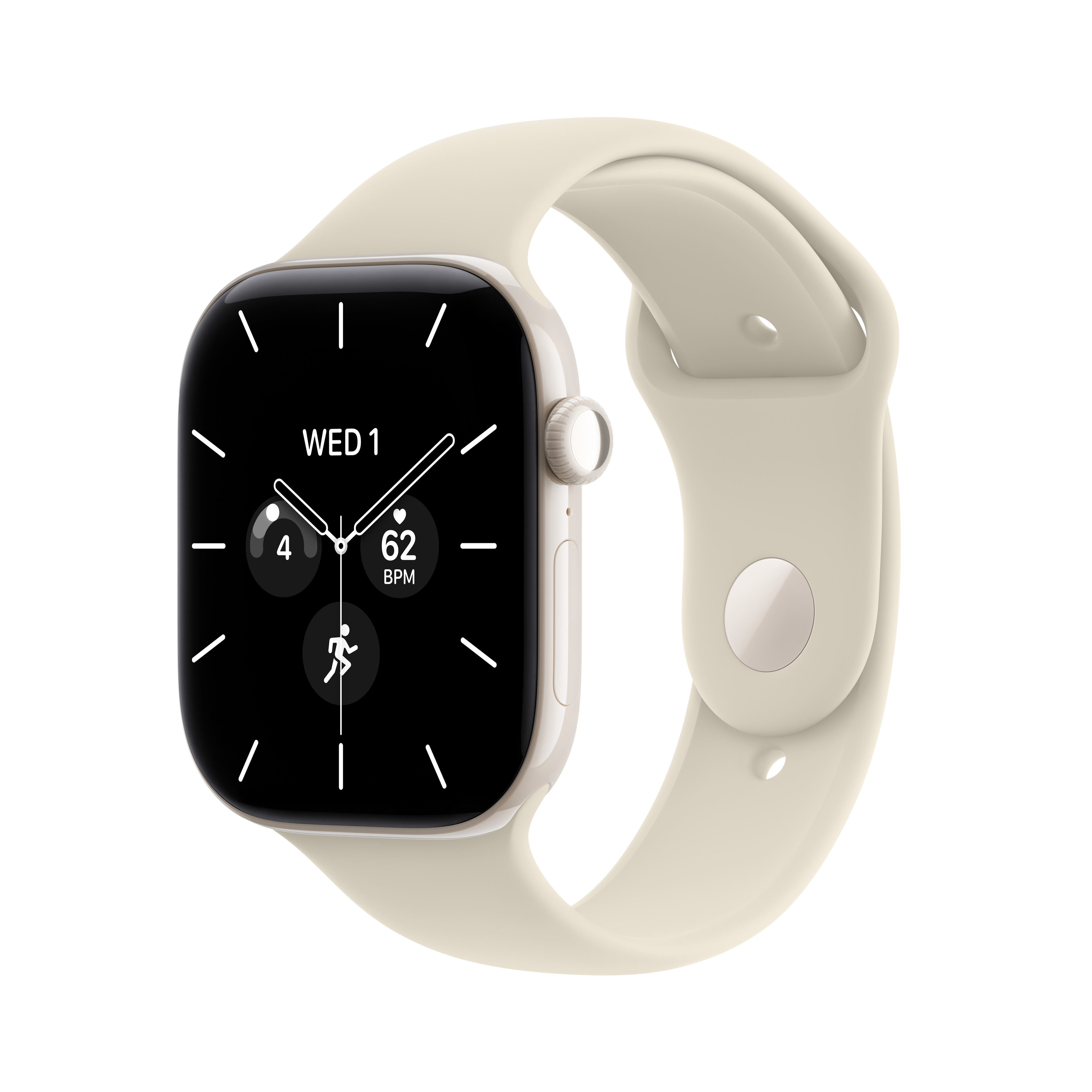 Zegarek Apple Watch Series 12 GPS + Cellular 46mm Pearl White Ceramic Case with Sand Sport Band_1.jpg