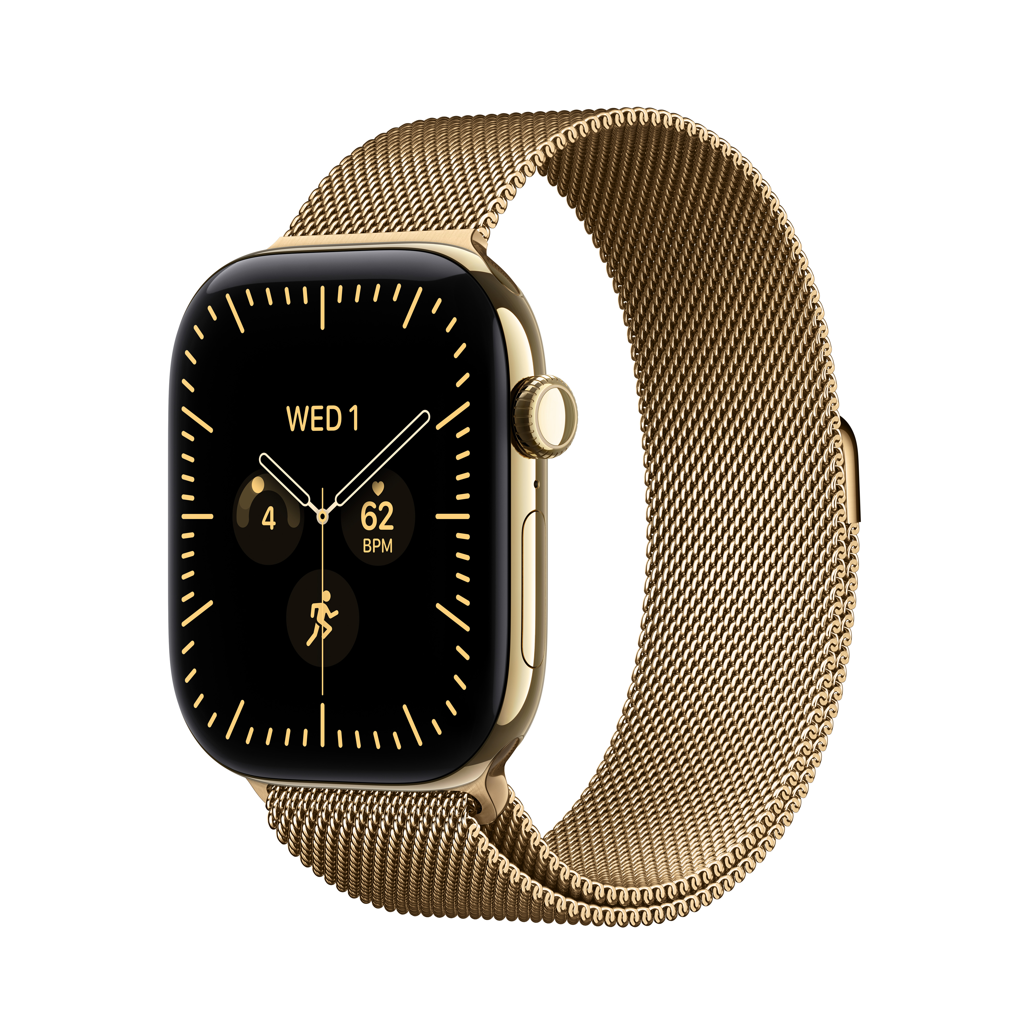Zegarek Apple Watch Series 12 GPS + Cellular 46mm Radiant Gold Titanium Case with Radiant Gold Milanese Loop_1.jpg