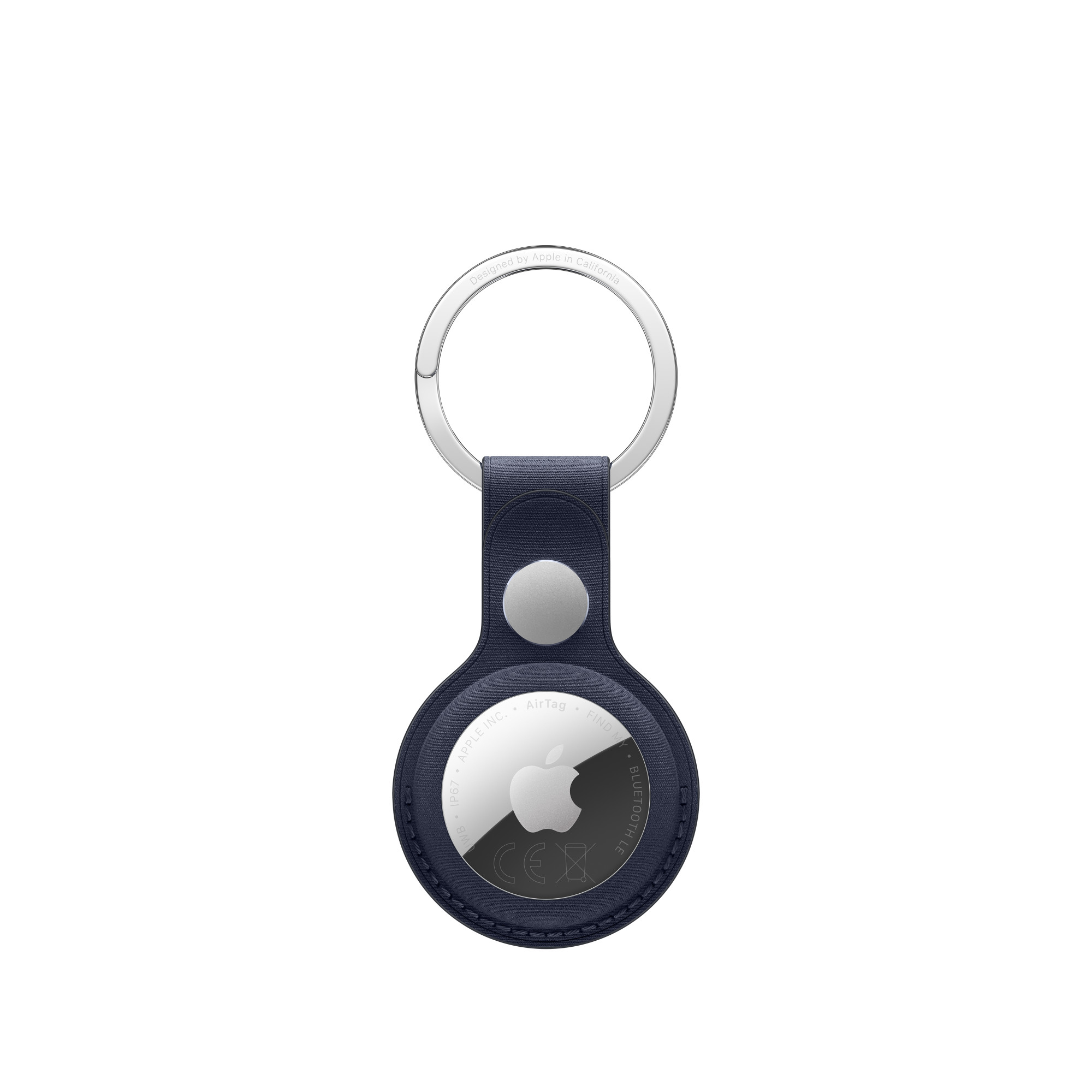 Brelok Apple AirTag FineWoven Key Ring - granat