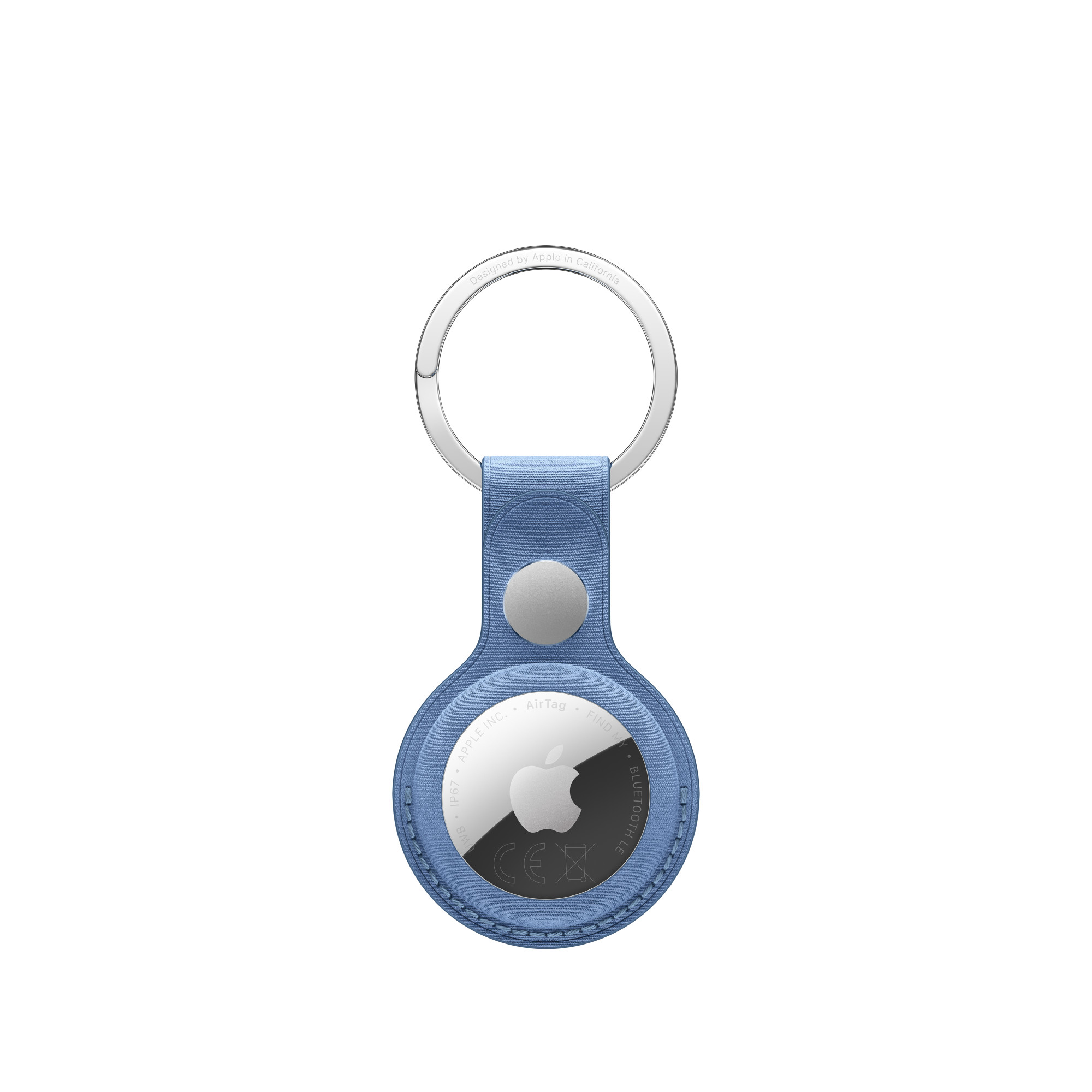 Brelok Apple AirTag FineWoven Key Ring - polny niebieski