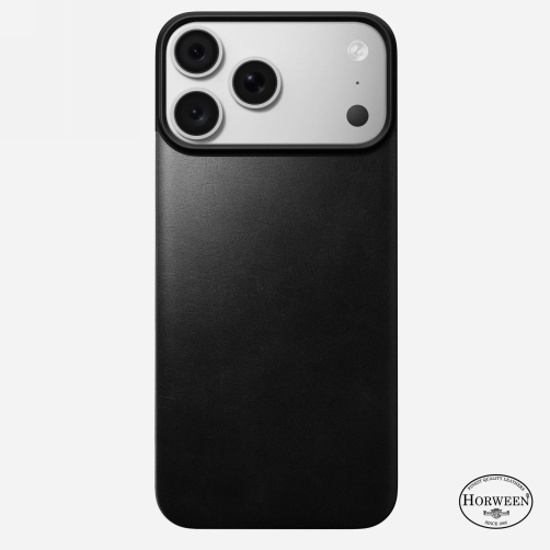 NOMAD Magnetic Leather Back - skórzana nakładka magnetyczna iPhone 18 Pro Max-17 Pro Max, MagSafe (black)_1.png